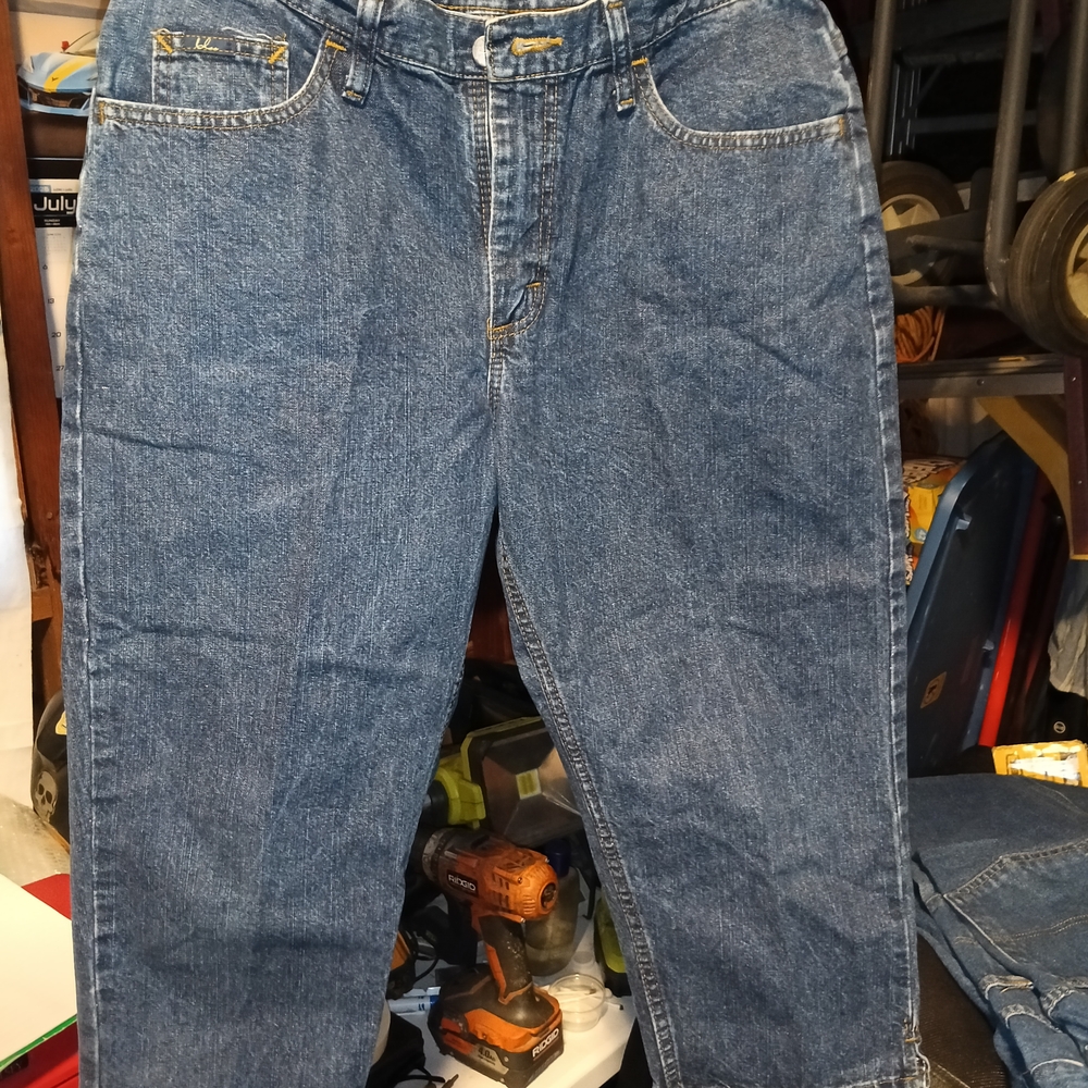 Bliss Dark Blue Straight Leg Jeans